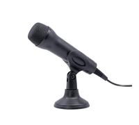 iggual - Micrófono USB con Soporte Ajustable y Cable Largo de 3m, Compatible con PC, Tablets y Consolas de Videojuegos, Ideal para Karaoke, Grabaciones, Streaming y Llamadas