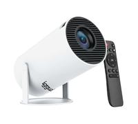 iggual Mini Proyector Portátil MP720p Android 11 - Conexiones: HDMI, USB, minijack 3.5, WiFi 6, Bluetooth 5.0 Resolución 1280x720 px, Pivotante 180º Ideal para Cine en Casa y Videojuegos(16cmx9cm)