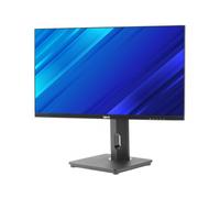 iggual- Monitor Giratorio 24" Pantalla IPS LED Pivotante - Resolución Full HD 100 Hz. - Formato 16:9, Ajustable en Altura. Rotación 45º / Giro 90 º e Inclinación 15ª a +20º (54,1x31,2x4,7 cm) ML24FA