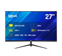 Iggual monitor 27? fhd ips 120hz 1ms, frameless - 1920x1080, 99% srg