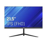 iggual - Monitor Full HD de 21,5 Pulgadas, Pantalla LED con Panel IPS, Monitor con Marco Ultra Fino 1920x1080, 100hz y Tiempo de Respuesta de 1ms, Conexión VGA Estándar y HDMI 1.4 (ML21S)