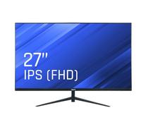 iggual - Monitor Full HD de 27 Pulgadas, Pantalla LED con Panel IPS, Monitor con Marco Ultra Fino 1920x1080, 75hz y Tiempo de Respuesta de 1ms, Conexión VGA Estándar y HDMI