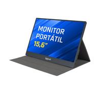 Iggual MPL156 15.6″ 1080p 60Hz IPS portátil altavoces USB-C HDMI VESA