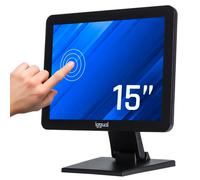 Monitor Iggual táctil capacitivo 15" VGA HDMI USB