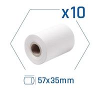 Iggual Pack 10 Rollos 57x35