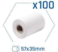 iggual Pack 100 Rollos Datáfono 57x35mm