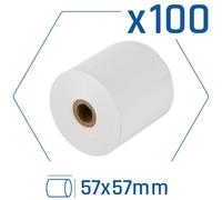 iggual Pack 100 Rollos Sin BPA 57x57mm