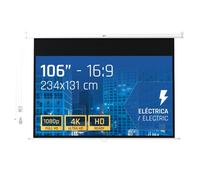iggual Pantalla Elec. Pano.106" 234x131 cm ContRem