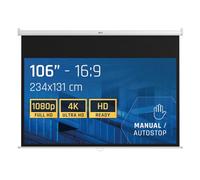 Iggual pantalla manual 16:9 106" 234x131 cm