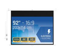 iggual Pantalla Elec. Pano.92" 203x114 cm ContRem