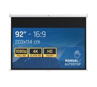 Iggual pantalla manual 16:9 92" 203x114 cm