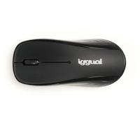 iggual Ratón IGG316825 1600 dpi Negro