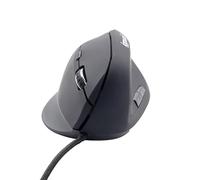 iggual Ratón Vertical Ergonómico Ergo-V con Cable USB - 800-2400 dpi Ajustables- 6 Butones- Diseño Anti-Fatigua- Compatible Windows/macOS/Linux- Cable1.5 m