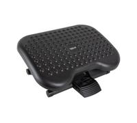 iggual Reposapiés de oficina RP3 Ergonómico, ajustable en altura e inclinación, 46x34 cm Negro