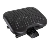 iggual Reposapiés de oficina RP3 Ergonómico, ajustable en altura e inclinación, 46x34 cm Negro