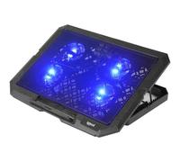 iggual RP4V17 Refrigeradora Con 4 Ventiladores Para Portátiles Hasta 17"