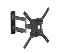 iggual Soporte a Pared Brazo Plegable Ajustes de Inclinación, Rotación y Giro.Uso para Televisión, Monitor y Pantallas de 23"-65"- Soporta Peso máx. 35 Kg -VESA de 75x75mm a 400x400mm -SPTV09-L
