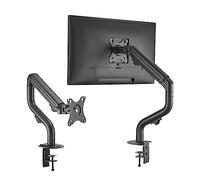 Iggual SPMP01 Soporte Brazo Inclinable/Giratorio para Monitor 17" a 32" VESA 100x100 Máx 8Kg