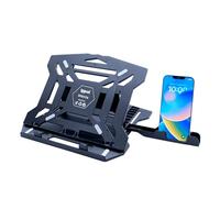 iggual Soporte para portátil RPSV17A – Plegable hasta 17” · 8 ángulos · Soporte móvil