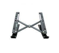 iggual Soporte portátil plegable aluminio gris