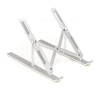 Iggual Soporte Portátil Plegable Aluminio Plata 17