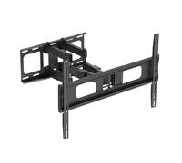 iggual Soporte TV de Pared Compatible 37" - 85" y Carga Maxima 60 kg- Inclinable y Giratorio- VESA 200x200 a 600x400- Distancia a Pared 100-500 mm -Resistente en Negro-Mod. SPTV18-L