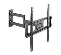 iggual Soporte TV Pared de 32" 55" -SPTV05 -Sujeción Pantalla o monitor -Brazo Plegable-Inclinación, Rotación y Giro -Distancia a Pared de 82mm a 485mm -VESA de 75x75mm a 400x400mm -Soporta Máx. 35 Kg