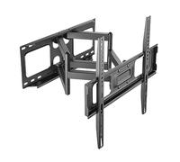 iggual Soporte TV Pared de 32" - 70" SPTV03 - Sujeción Pantalla o Monitor, Brazo Plegable - Incliable - Rotación - Giro, Distancia a Pared 69-410mm,VESA 75x75mm a 400x400mm (Peso Máximo 45 Kg)