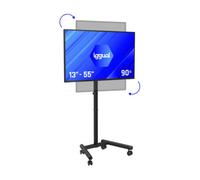 Iggual SRTV55 - Soporte de suelo móvil para TV y monitor 55"
