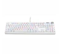 iggual Teclado gaming mecánico PEARL RGB blanco