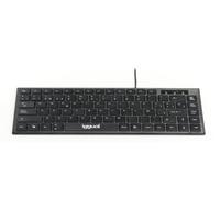 Teclado IGGUAL TKL Slim compacto de membrana 60% USB negro silencioso
