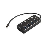 iggual - Hub tipo C x 4 puertos USB 3.1 4 buttons