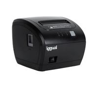 iggual-TP Easy 80 WiFi - Impresora Térmicade Tickets y Recibos para TPV/POS - Rollo 57-80 mm - 230 mm/s - WiFi+USB+RJ11 - Comercios, Restaurantes, Reatil etc. - Windows/Android/macOS - Negra