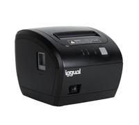 iggual-TP Easy 80 WiFi - Impresora Térmicade Tickets y Recibos para TPV/POS - Rollo 57-80 mm - 230 mm/s - WiFi+USB+RJ11 - Comercios, Restaurantes, Reatil etc. - Windows/Android/macOS - Negra