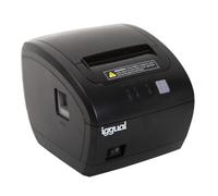 iggual-TP Easy 80 WiFi - Impresora Térmicade Tickets y Recibos para TPV/POS - Rollo 57-80 mm - 230 mm/s - WiFi+USB+RJ11 - Comercios, Restaurantes, Reatil etc. - Windows/Android/macOS - Negra