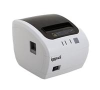 iggual-TP Easy 80W USB- Impresora Térmica de Tickets y Recibos 80 mm para TPV/POS- USB + RJ11-230 mm/s- Corte Automático- Comercios, Restaurantes, Retail- Compatible Windows/Android/macOS- Blanca