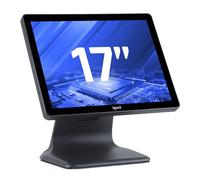 iggual TPV Táctil 17" AIO WiFi. Windows 11 Pro -POS Todo en Uno. Monitor Táctil Capacitivo -Intel® N1003,4 GHz. SSD 256GB+RAM 8GB -WiFi 5,Bluetooth 5.1, Ethernet, HDMI, VGA, USB -Apto Verifactu.Negro