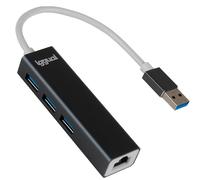 iggual - IGG319260 base para portátil y replicador de puertos Alámbrico USB 3.2 Gen 1 (3.1 Gen 1) Type-A Negro