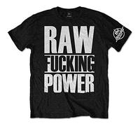 Iggy & the Stooges - T-Shirt # L Unisex Black # Raw