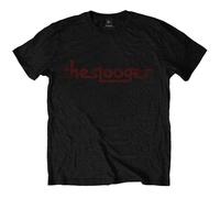 Iggy & the Stooges - T-Shirt # M Black Unisex # Vintage Logo