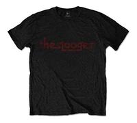 Iggy & the Stooges - T-Shirt # S Black Unisex # Vintage Logo