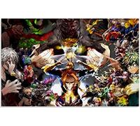 IGHSNZUH Rompecabezas 1000 Piezas Anime My Hero Academia Poster Madera Niños Juguete Juego De Descompresión