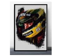 IGHSNZUH Rompecabezas de 1000 Piezas Ayrton Senna F1 Fórmula Mclaren Campeón Del Mundo Pósteres Madera Juguetes para Adultos Juego de Descompresión