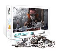 IGHSNZUH Rompecabezas de 1000 Piezas Juego Alicia en el País de Las Maravillas Rompecabezas de Papel de 38X26 cm Rompecabezas para Adultos Juegos de Pareja de 1000 Piezas Mini Rompecabezas