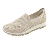IGI&Co 1150033 Cream Platino Crema Zapatos Mujer Deportivos Casual Slip On Sin Cordones Tela