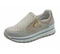 IGI&CO 5662022 Gamuza Beige Zapatillas para Mujer Nubuck con Rayo, beige, 39 EU