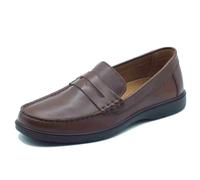 IGI&CO 7612011 Becerro Alfa Marrón Mocasines Clásicos para Hombres de Cuero, marrón, 43 EU