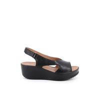 Igi&Co D.Candy Sandalia de cuña para mujer, Black, 37 EU