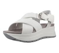 IGI&CO D.Sirena, Sandalias con cuña Mujer, White, 38 EU