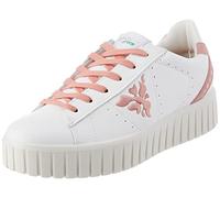 IGI&CO Donna Ares Green, Zapatillas Mujer, Blanco y Rosa, 40 EU